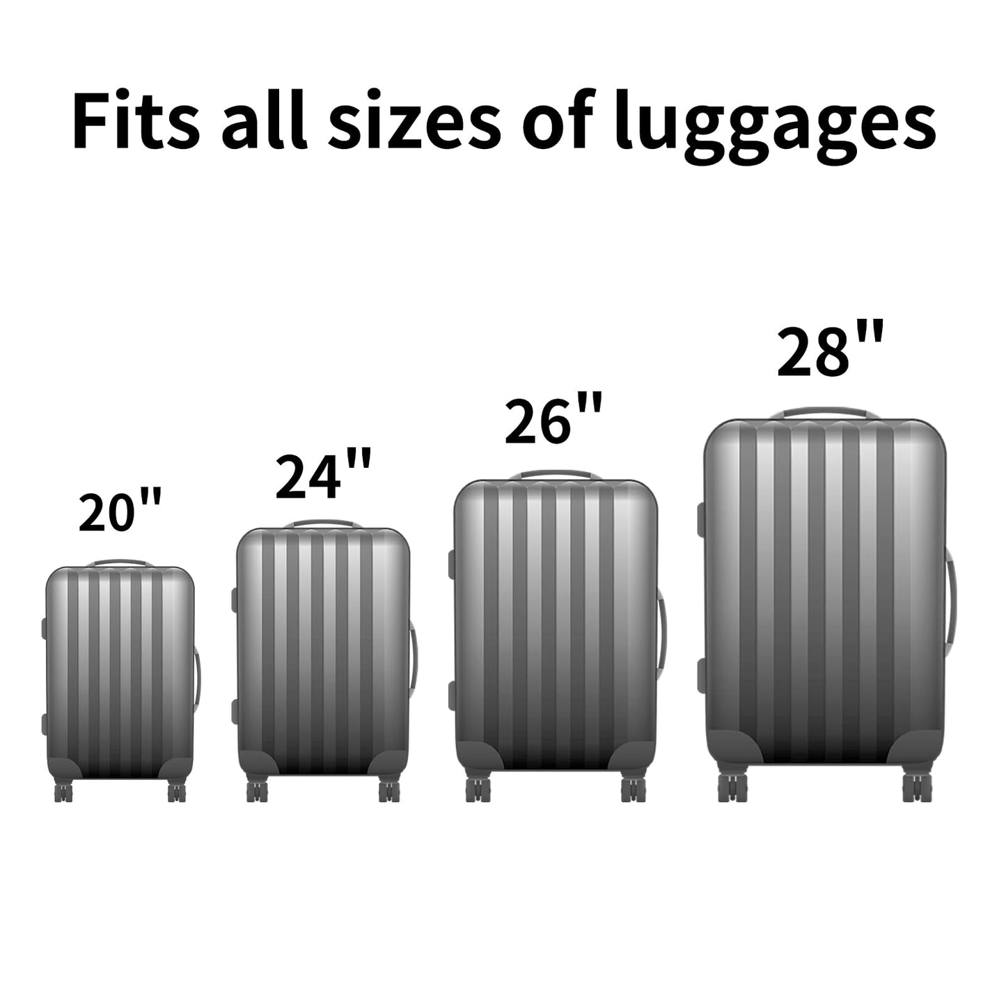 SLMT 10 Set Packing Cubes for Suitcases, Luggage Organizer Bags for Carry On, Travel Bags Organizer for Luggage, Must Have Travel Essentials for Women and Men (Navy Blue)