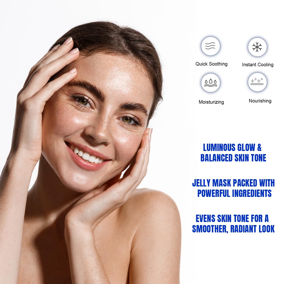 Collagen Face Mask 4-Pack Bio-Collagen Real Deep Overnight Mask for Women’s Skincare Deep Hydration & Pore Tightening Facial Mask