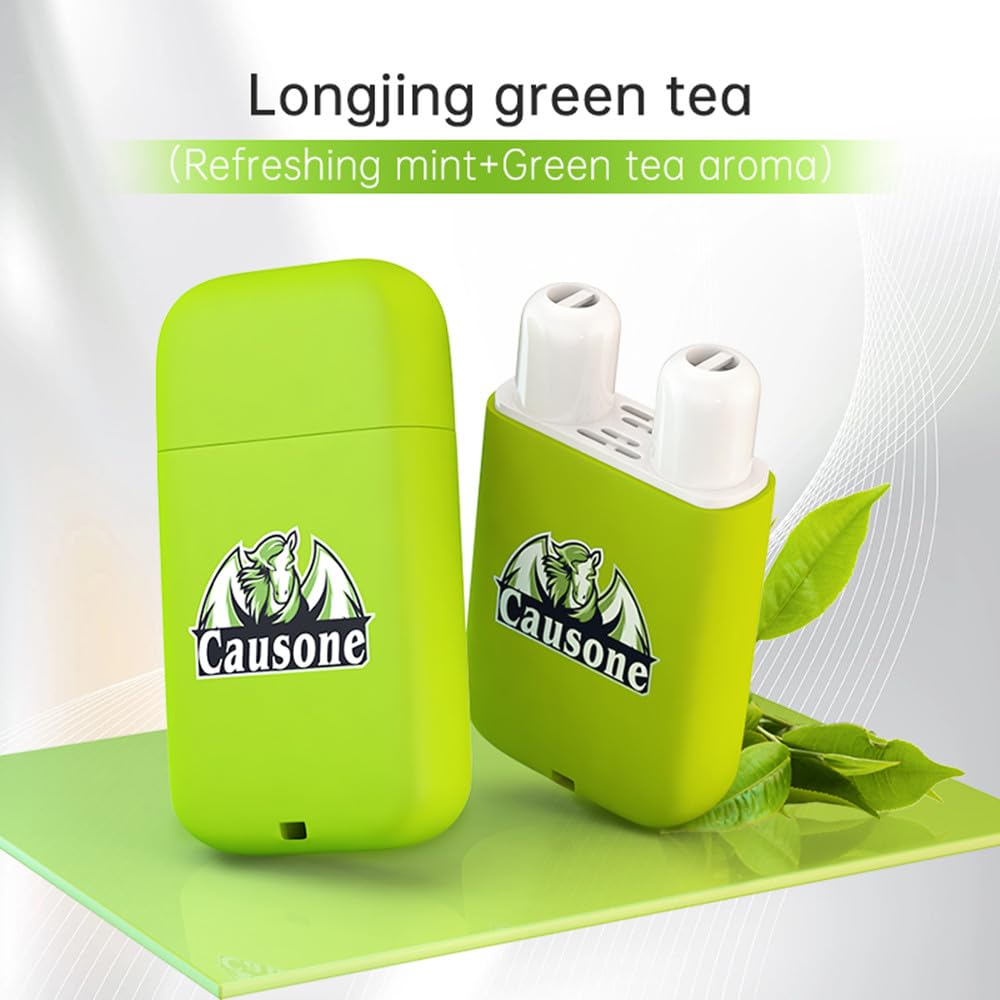 LAMUSELAND Essential Oil Nasal Inhaler, Natural and Organic Plant 6 Flavors Nasal Stick Energy Bar for Sinus & Congestion Relief, Daily Relaxation and Energy Boost (Multi-2)