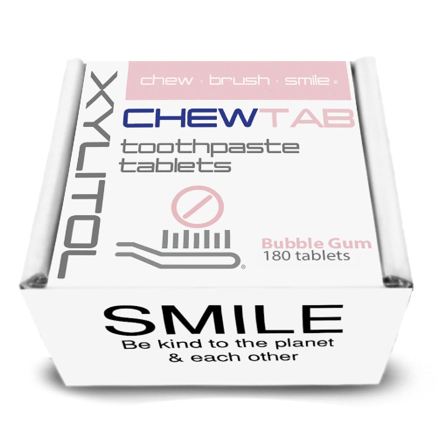 Weldental Chewtab Toothpaste Tablets Bubble Gum Refill