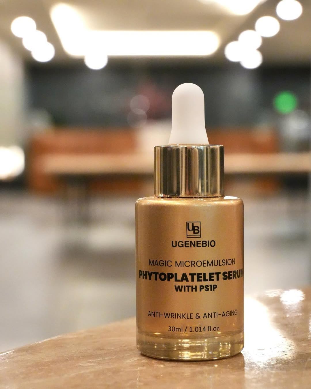 GreenEco Phytoplatelet Serum – Antioxidant, Hydrating K-Beauty Skincare - Advanced Anti-Wrinkle & Skin-Whitening Treatment with PS1P, Niacinamide & Vitamin C