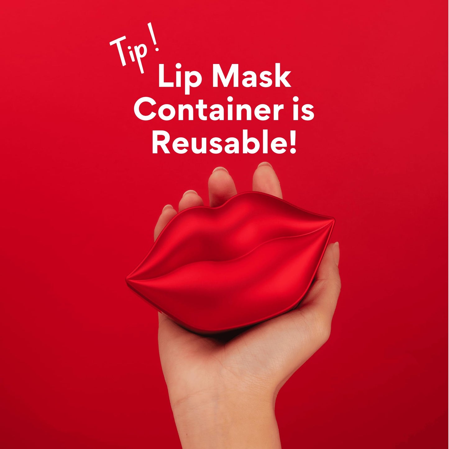 KOCOSTAR Rose Collagen Hydrogel Lip Mask with Niacinamide, Multi Functional Hydrating Lip Care for Dry and Chapped Lips, Hypoallergenic and Paraben Free, Korean Skincare (20 Count)