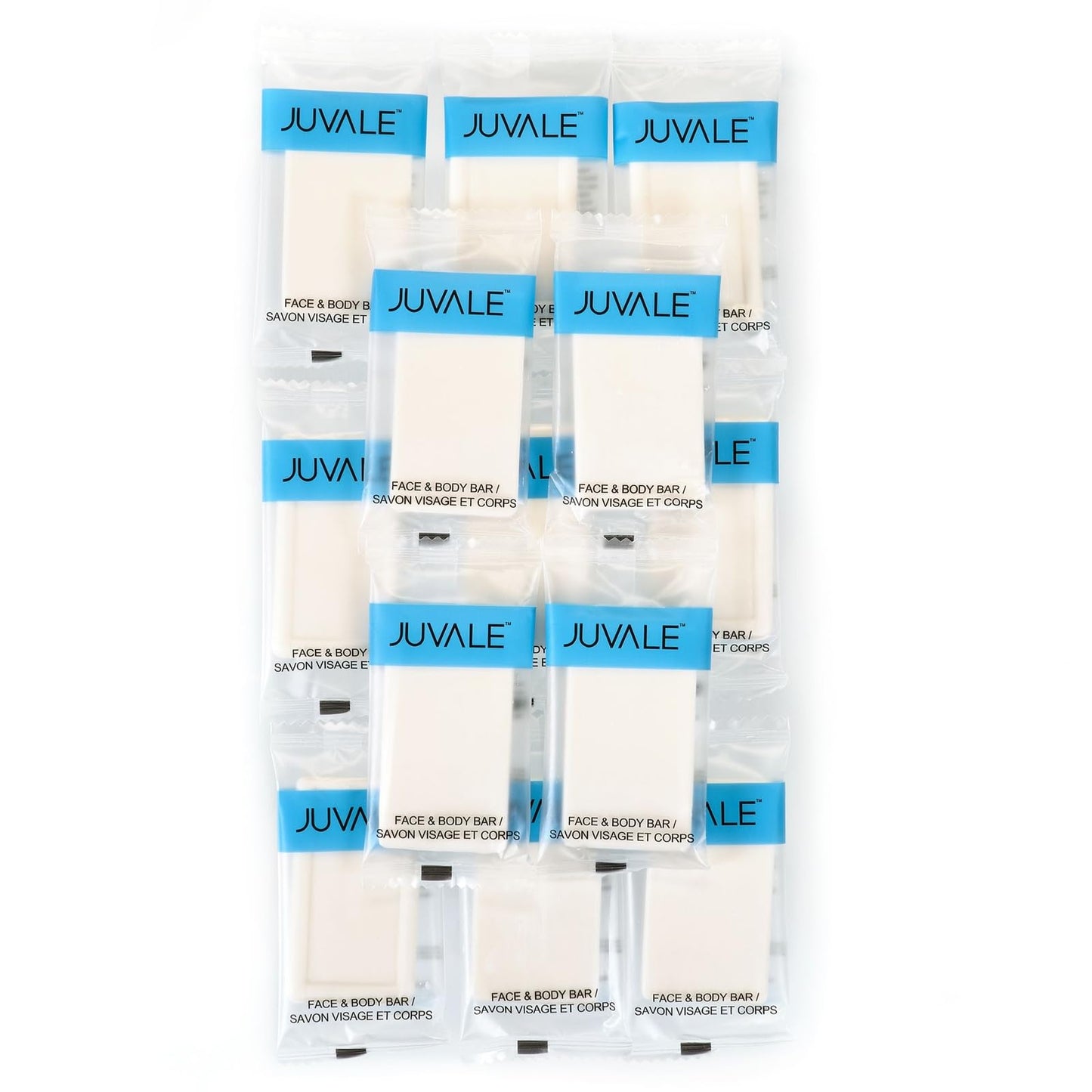 Juvale Bar Soap Bulk Set - 0.5 oz, Pack of 500 - Individually Wrapped Travel Soaps & Mini Bars for Hotel & Motel Use, Tea Tree Scent