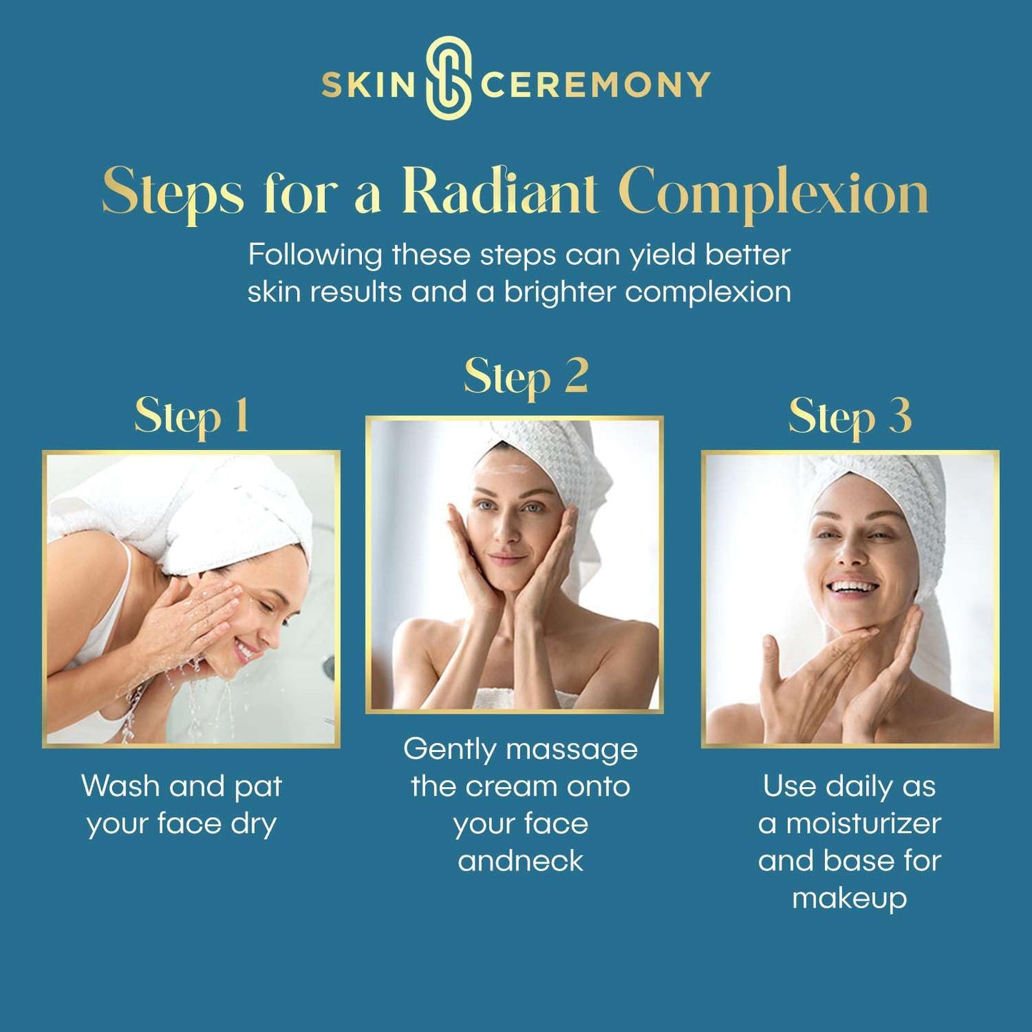 Skin Ceremony Hyaluronic Acid & Collagen Replenishing Moisturizer - Deep Hydration & Moisture Retention, Anti-Aging - Dermatologist Tested, Clean Beauty, Korean Skin Care - 1.69 FL.OZ. (2 Pack)