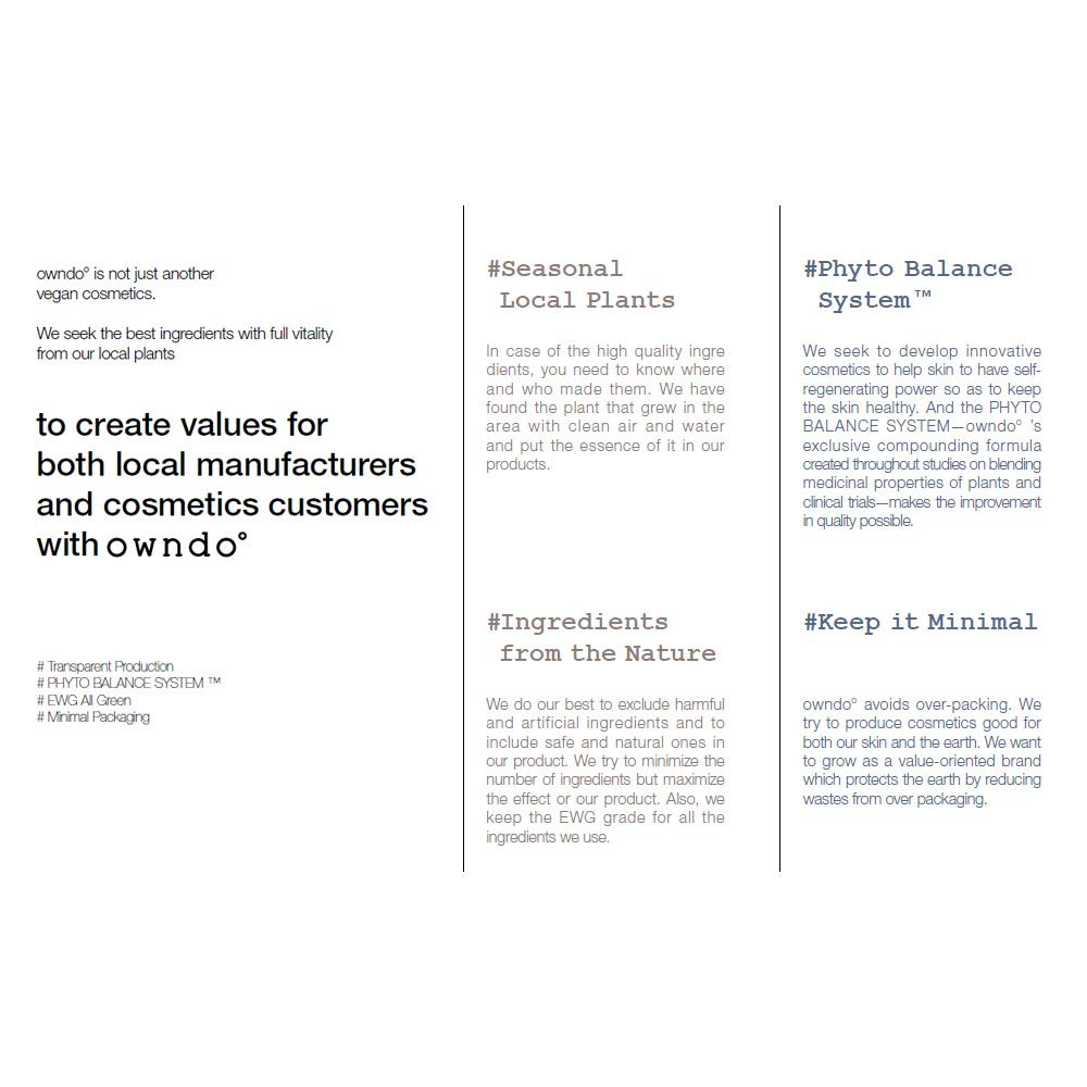 owndo° Hydro Calming Cleansing Bar 100g /Hydrating, Eco-Friendly, Cruelty Free, Korean Cosmetics