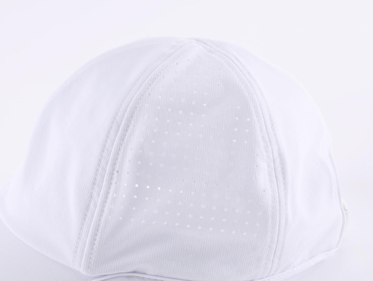 Home Prefer Water Repellent UPF50+ Quick Dry Sun Hat Golf Running Baseball Cap for Men Women Summer Beach Hat White Medium