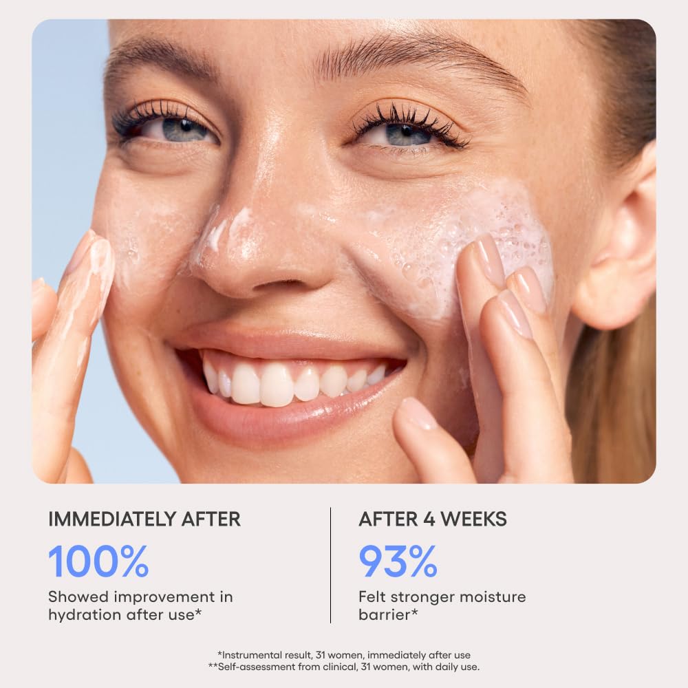 LANEIGE Water Bank Gentle Gel Cleanser Mini: pH-Balanced & Barrier-Boosting Gel Cleanser with Blue Hyaluronic Acid