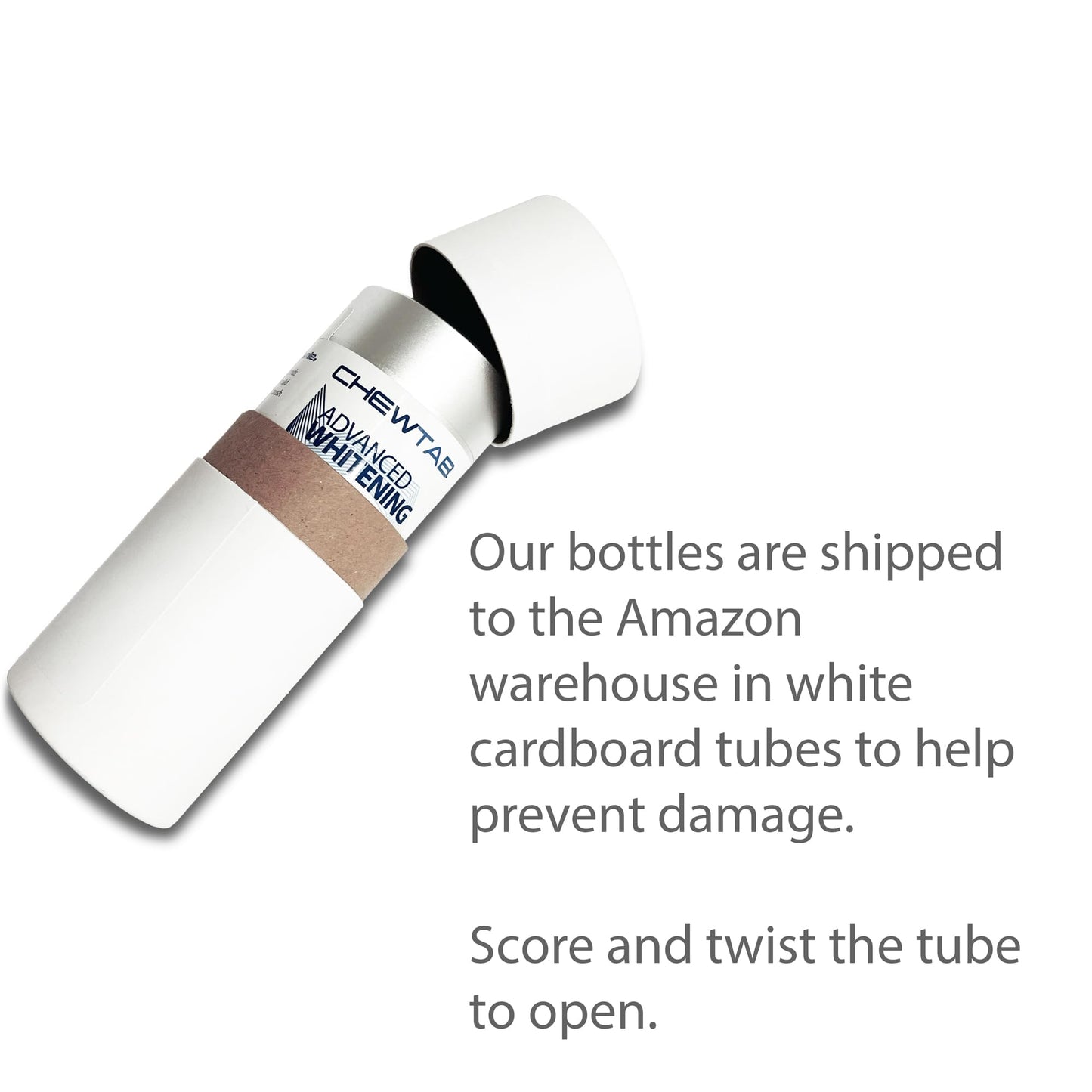 Weldental Chewtab Advanced Whitening Toothpaste Tablets with Nano Hydroxyapatite (Peppermint)