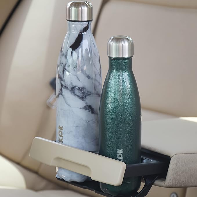 BJPKPK 25oz Insulated Water Bottles Stainless Steel Sports Water Bottles Keep Cold for 24 Hours and Hot for 12 Hours,Marble Ocean