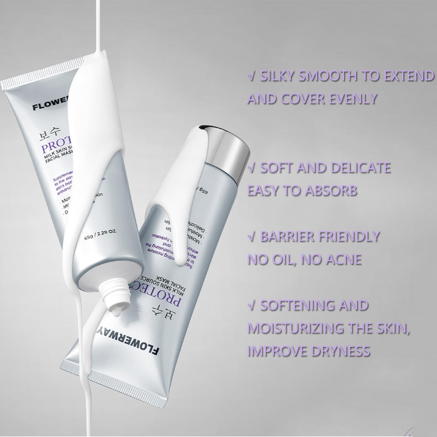 Ueseinl Collagen Overnight Wrapping Face Mask for Korean Glass Skin, Collagen Night Wrapping Peel Off Facial Mask Pack, Firming and Wrinkle Reduction Sheet Mask, Hydrolyzed Collagen For Glowing Skin