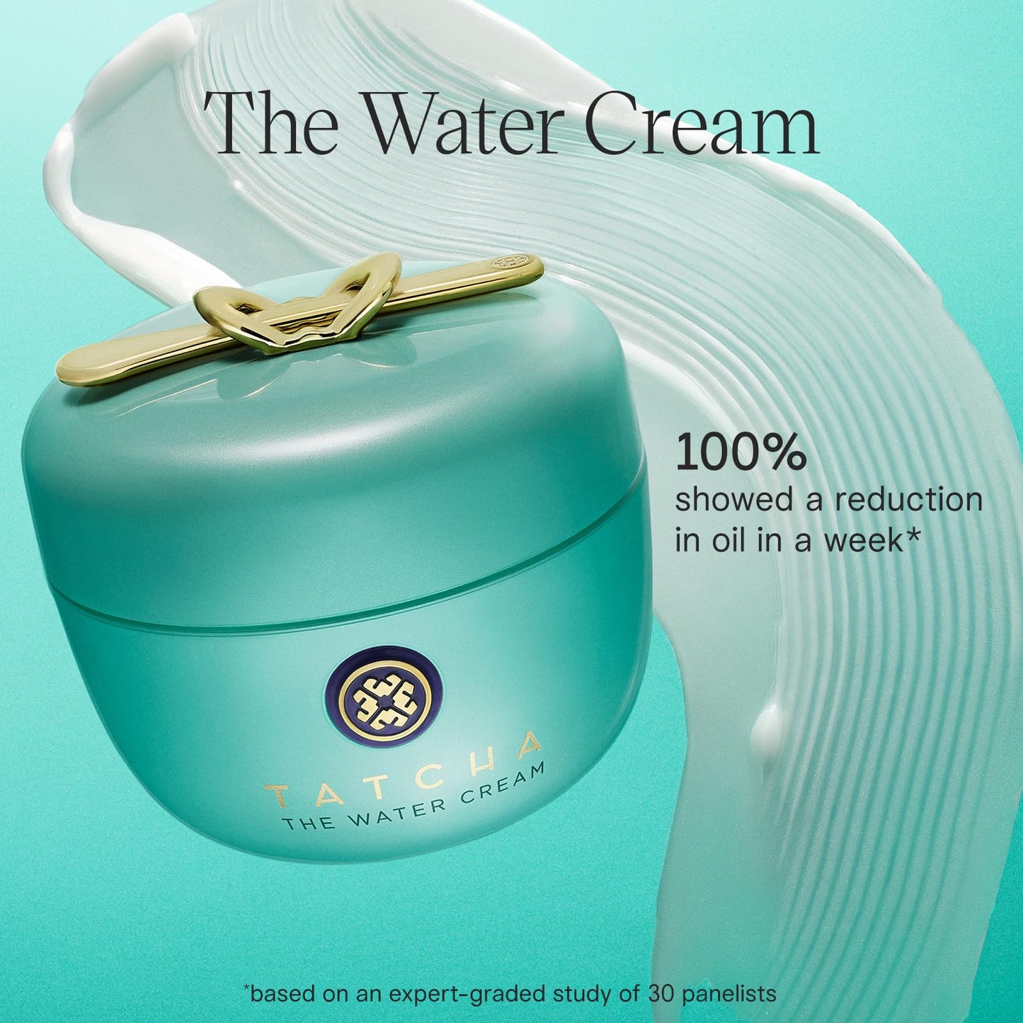 TATCHA The Water Cream | Cream Moisturizer for Face, Optimal Hydration For Pure Poreless Skin | 50 ml / 1.7 oz