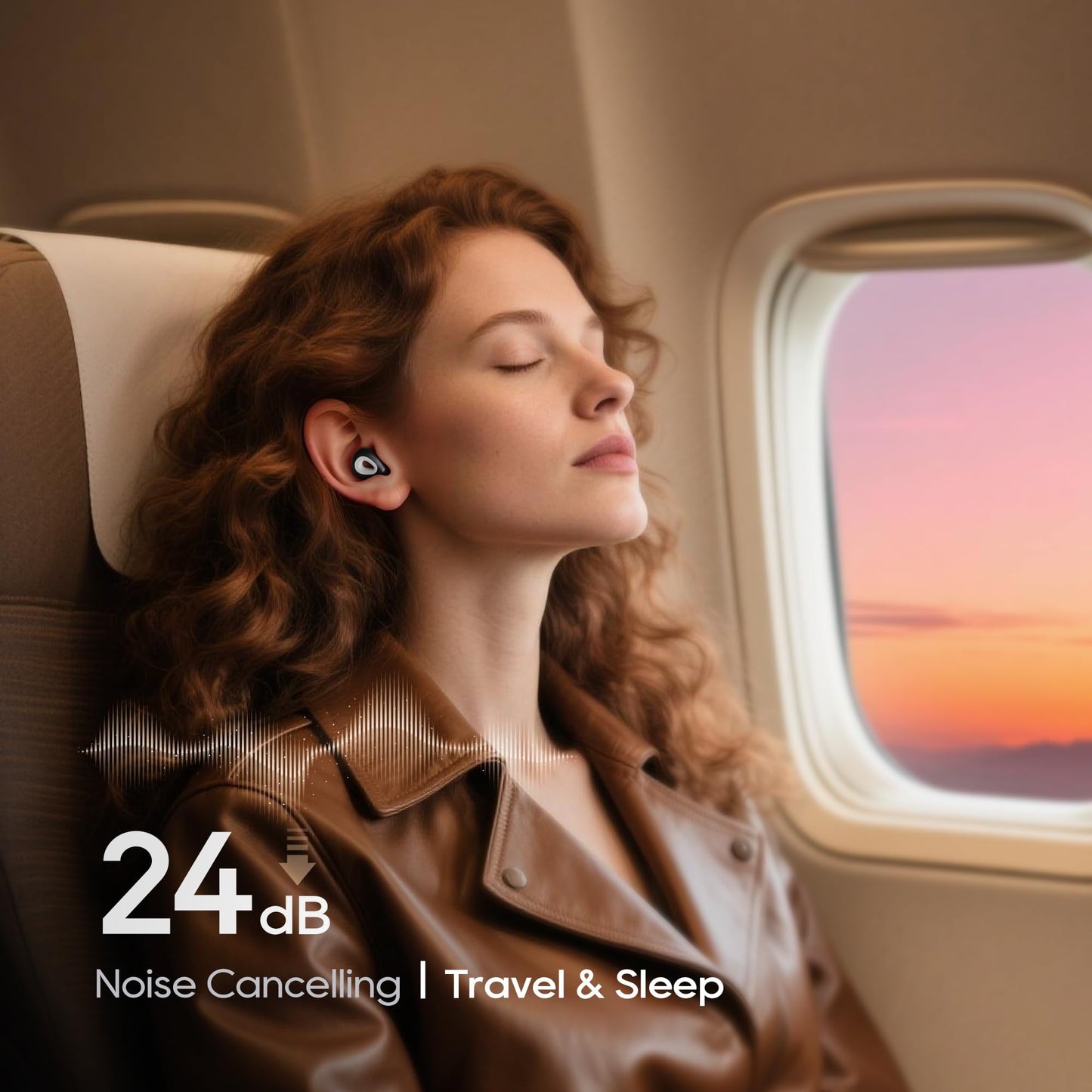 Dersoud Ear Plugs for Sleeping Noise Cancelling,Soft Silicone Reusable Ear Plugs for Noise Reduction(24dB),High-Fidelity Hearing Protection,Customizable Fit for Sleep,Deep Focus,Concerts & Travel