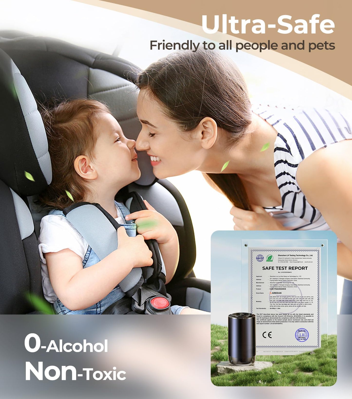 Waterless Essential Oil Diffuser, Rechargeable Nebulizing Scent Air Machine, Cordless & Portable, Ultra-Quiet, Auto On/Off, 3 Mist Levels for Home, Car, Office – Black, Forest Fragrance