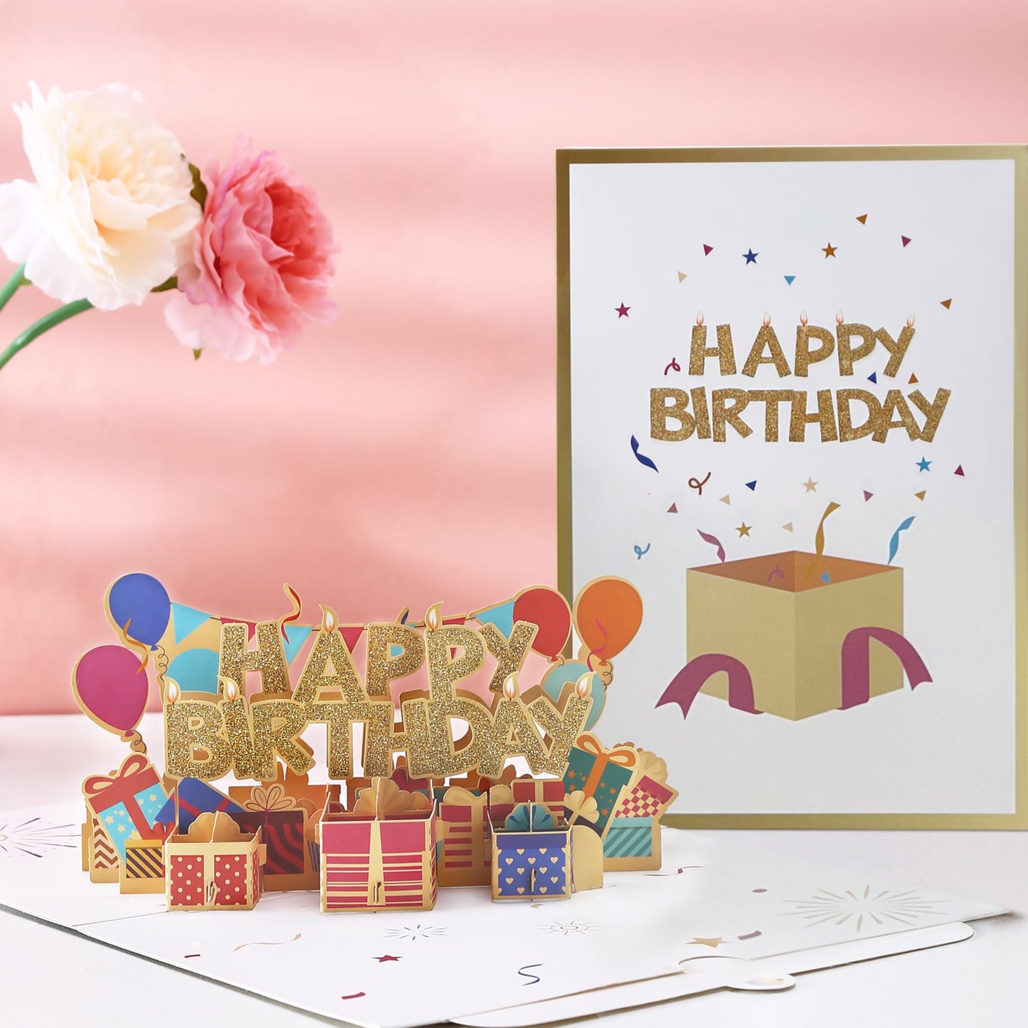 Happy Birthday Gifts for Women Who Have Everything, Birthday Baskets Kit Set for Women, Birthday Gifts Ideas for Her, Mom, Mother, Sister, Female Best Friends, Coworkers, Daughter, Unique Gifts Boxes