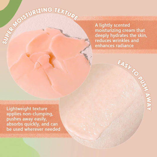 LOKFAR 2PCS Wrinkle Repair Moisturizing Multi Balm Stick, Anti-wrinkle Face Balm Eye Balm Body Hydrating Face Moisturizer, Wrinkle Balm Stick Face Skin Collagen Moisturizer for Dry Skin (7g/0.246 oz)