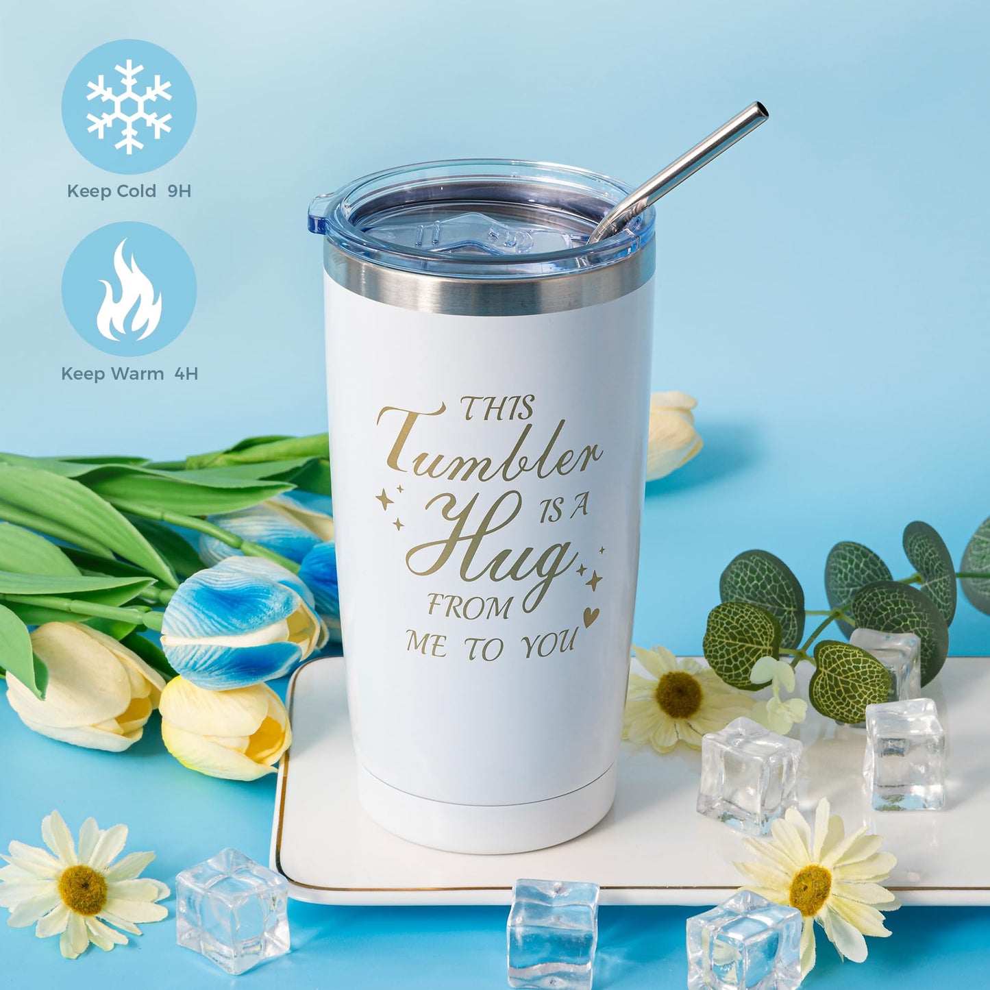 Birthday Gifts Basket for Women,Get Well Soon Thinking of You Gifts Relaxing Spa Gifts Self Care Package Box w/ Luxury Blanket,Unique Mothers Day Gifts for Mom Her Best Friend Sister Wife Grandma