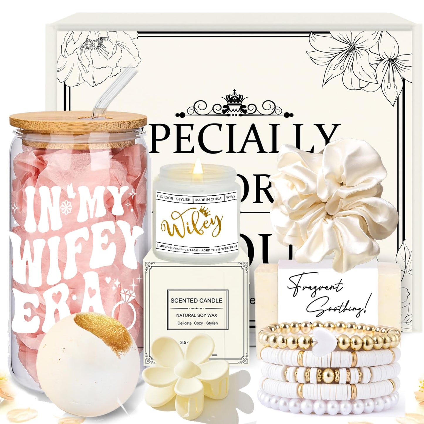 Bridal Shower Gifts,Bride To Be Gifts, Wifey Gifts,Bachelorette Gifts For Bride, Wedding Gifts Engagement Gifts For Her, Bachelor Party Gifts Fiance Gifts - In My Wifey Era - Newly Engaged Gifts Ideas