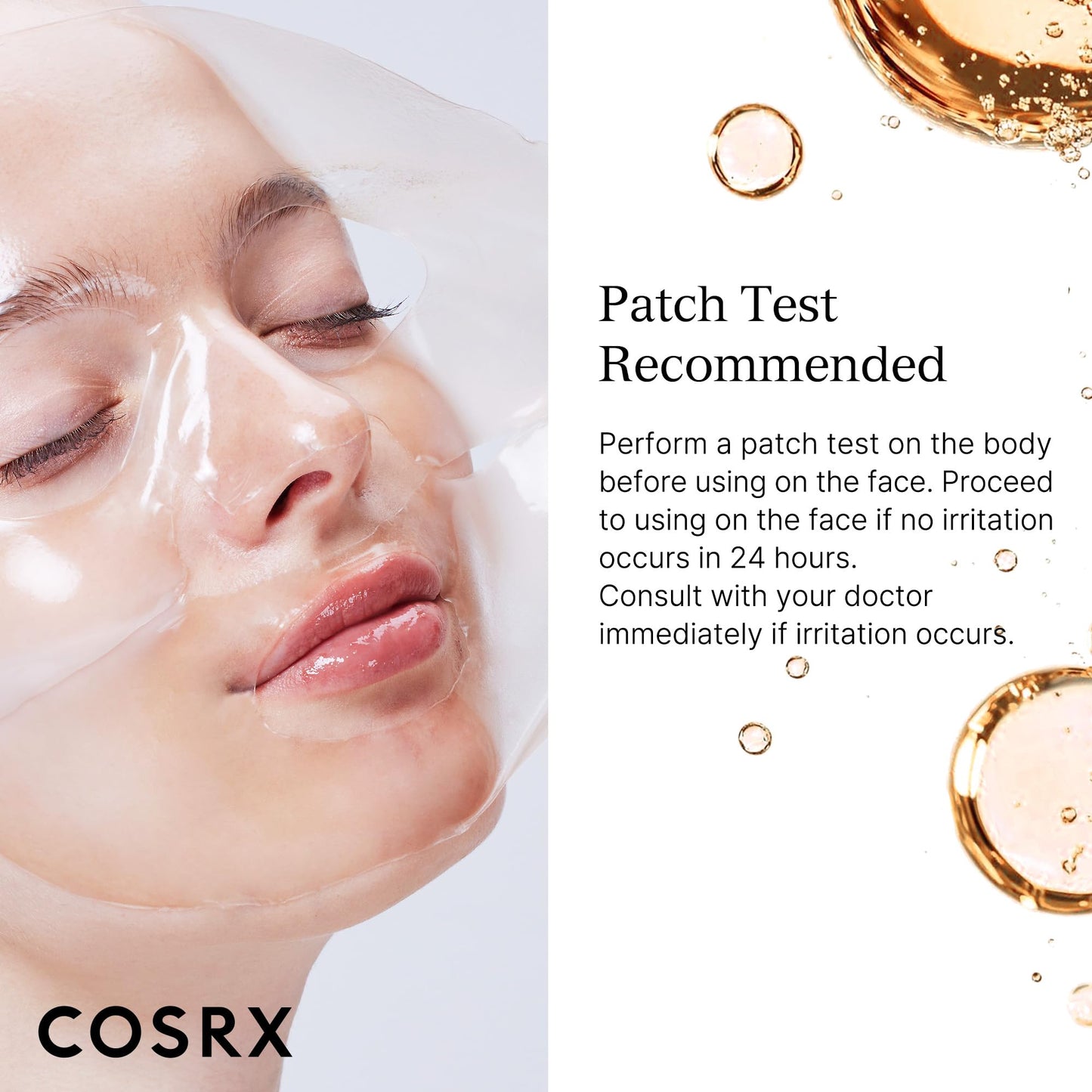 COSRX The Alpha-Arbutin Discoloration Care Hydrogel Face Masks Skincare 3 EA, Collagen Face Mask, Travel Essentials, Overnight Face Mask, Korean SkinCare