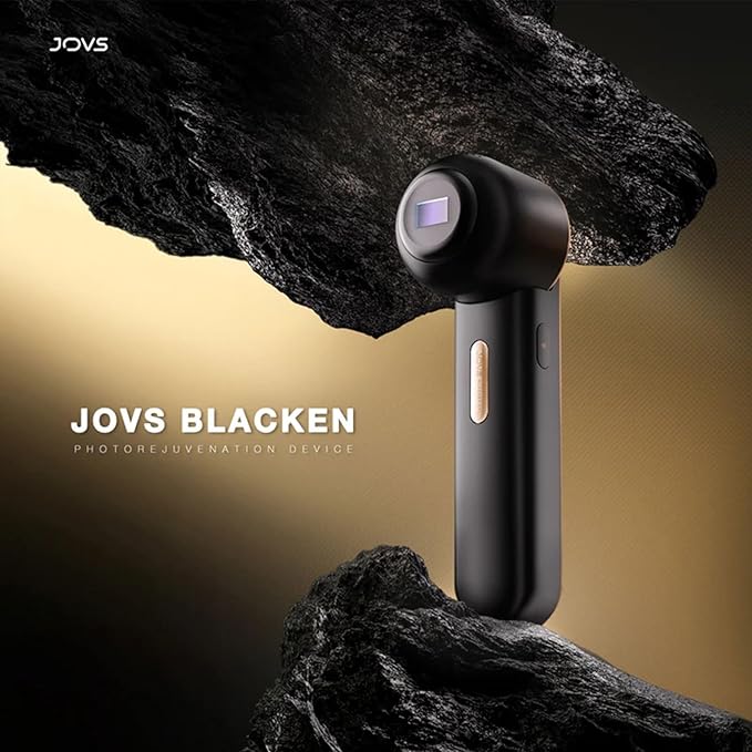 JOVS Blacken Skincare Device for Face, Facial Beauty Device for Skin Rejuvenation Spot and Blemish Lightening (Black)