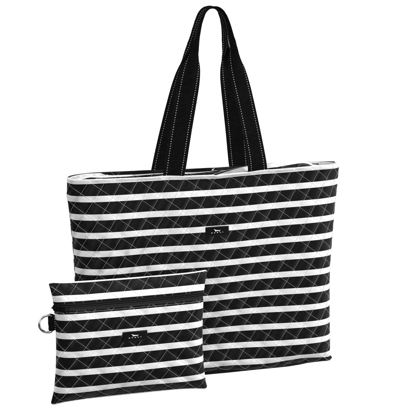 SCOUT Plus 1 Foldable Travel Bag, 2 Bags in 1, Tote Folds into Zipper Pouch