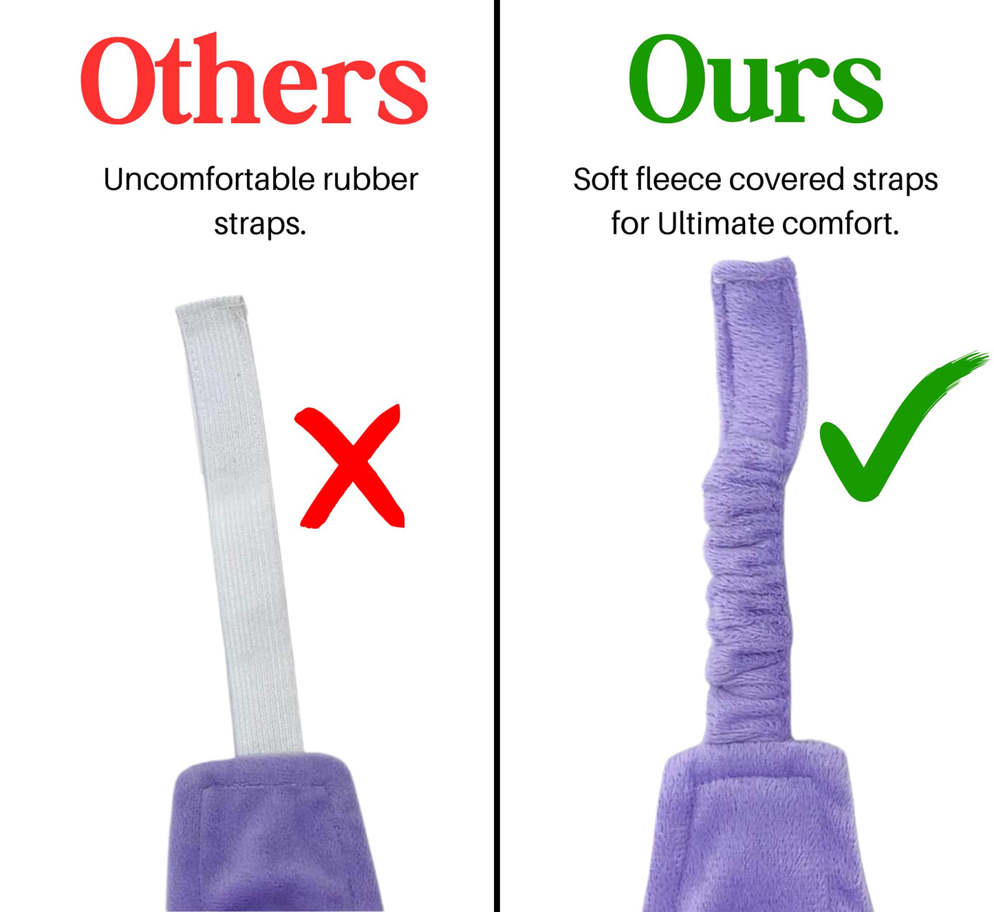 Weighted Lavender Eye Mask for Sleeping, Relaxation, Meditation & Self-Care – Aromatherapy Lavender Eye Pillow – Calming Spa Gift for Women, Men, Mom, Dad