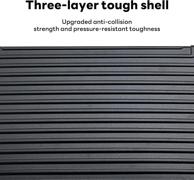 20 Inch Carry On Luggage Suitcase TSA Locks Approved Hardside Lightweight Suitcase With Cup Holder Carry-On Luggage With USB Port Zipperless Design Airline-Approved 360° 8 Double Spinner Wheels