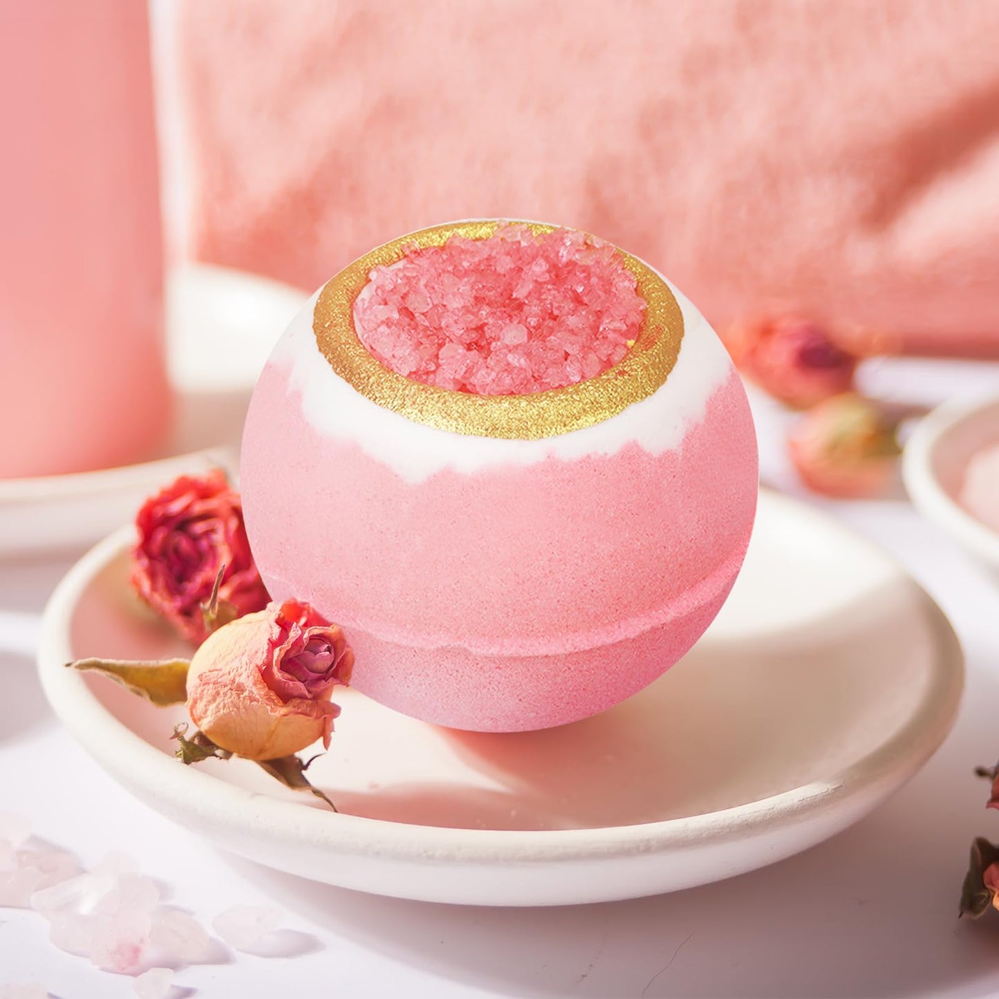 Luxury Spa Gift Basket Set with Bath Essentials,Birthday Gifts for Women, Perfect for Mother's Day, Valentine's Day - Unique Presents for Mom, Sister, Girlfriend, Wife, Teacher, Nurse