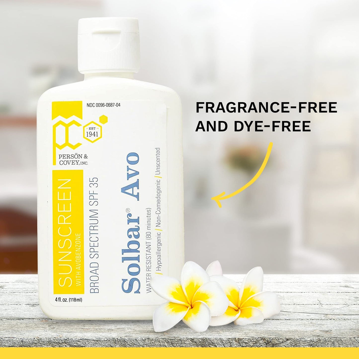 Solbar AVO SPF 35 Suncreen, 4 Oz