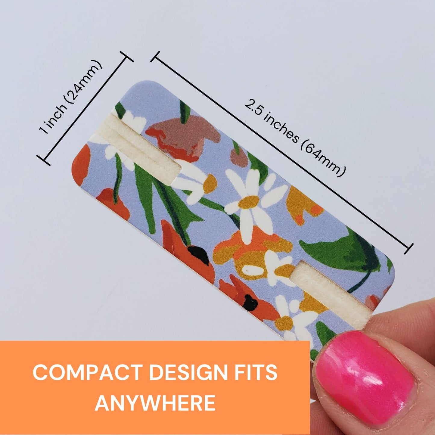 Tavvi Necklace Wrangler Tangle-Free Jewelry Organizer (6-pack) | Travel Organizer | Universal Jewelry Storage Case for Fine Chain Necklaces| Jewelry Roll Alternative (Wallpaper)