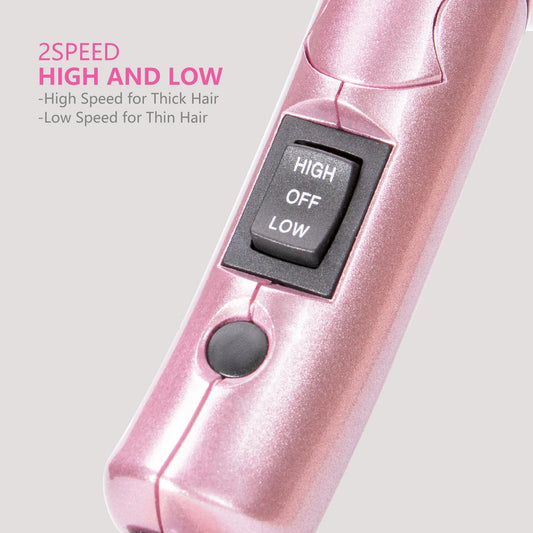 DAN Auto Dual Voltage Hair Dryer,Hair Blow Dryer,Compact Folding Blower,Small hairdryer with Diffuser & Concentrator,Portable Dryer with Multi-Function Plug Adapter,Travel hairdryers for Women