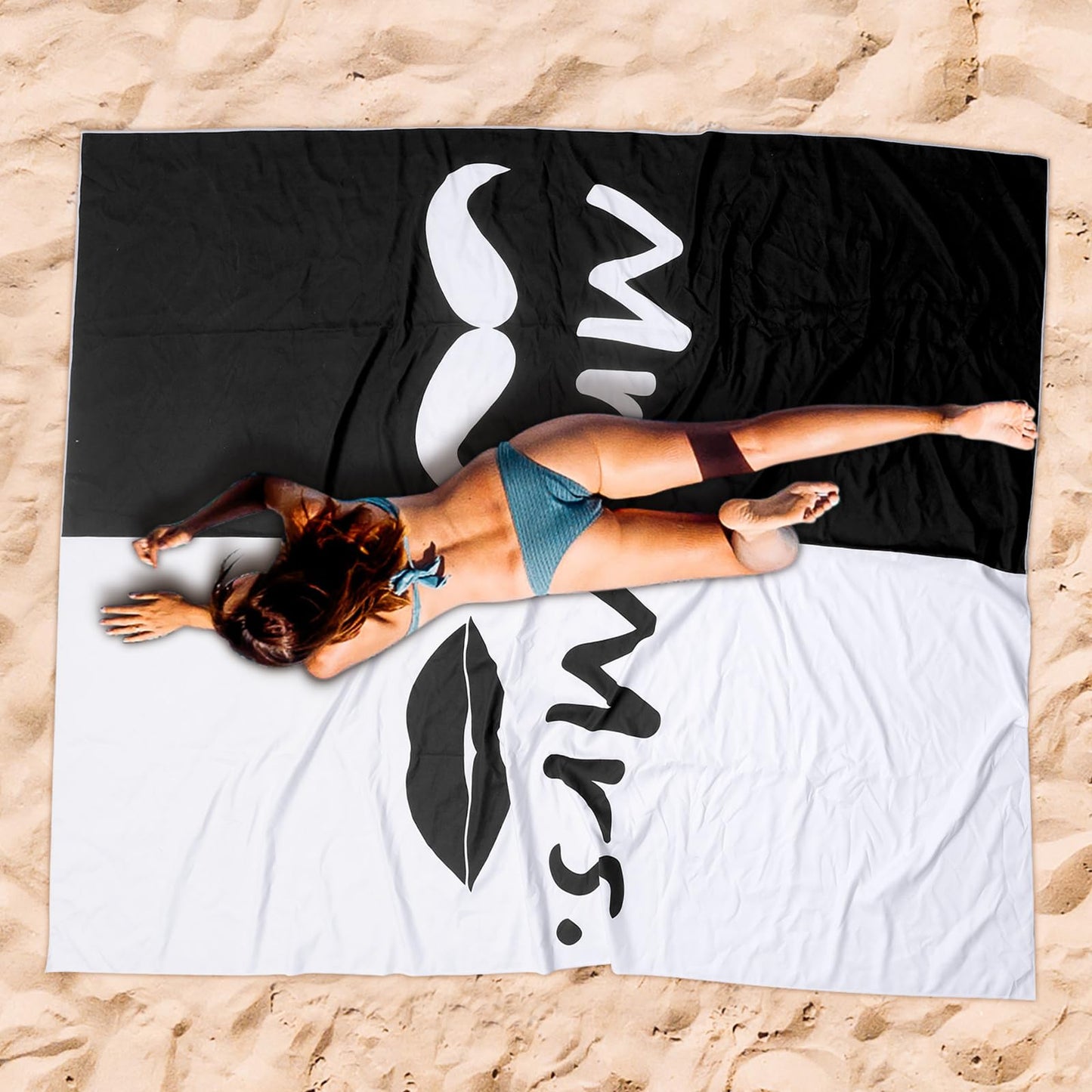 Rtteri 14 Pieces Wedding Gift Set for Couple - Mr & Mrs Honeymoon Gifts Include Wedding Towels, 20 oz Wine Tumbler, Hat, Passport Holder, Baggage Tag, Glass Bottle, Honeymoon Tote Bag