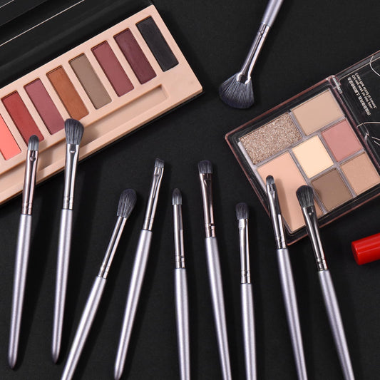 SHELWIN Professional Makeup Brush Set 14Pcs Makeup Brushes Kit Foundation Eyeshadow Powder Blending Eyebrow Eyelash Kabuki Brushes Cosmetic Brushes Travel Kits With Leather Bag Gift