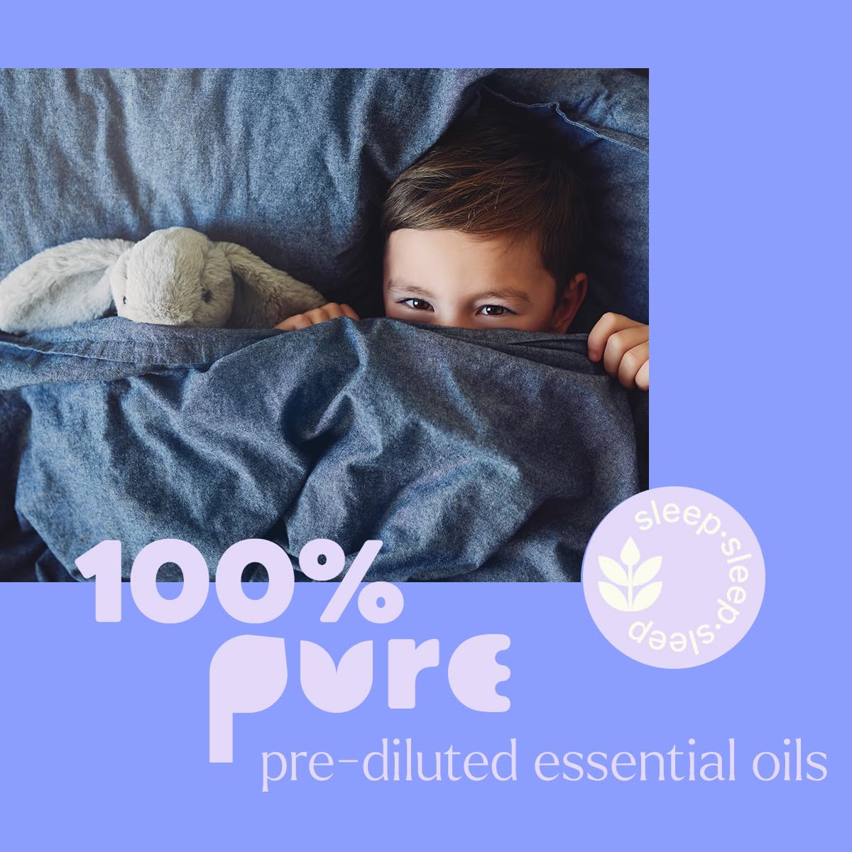 Plant Therapy KidSafe Sweet Slumber Essential Oil Blend Pre-Diluted Roll-On 10 mL (1/3 oz) 100% Pure, Therapeutic Grade