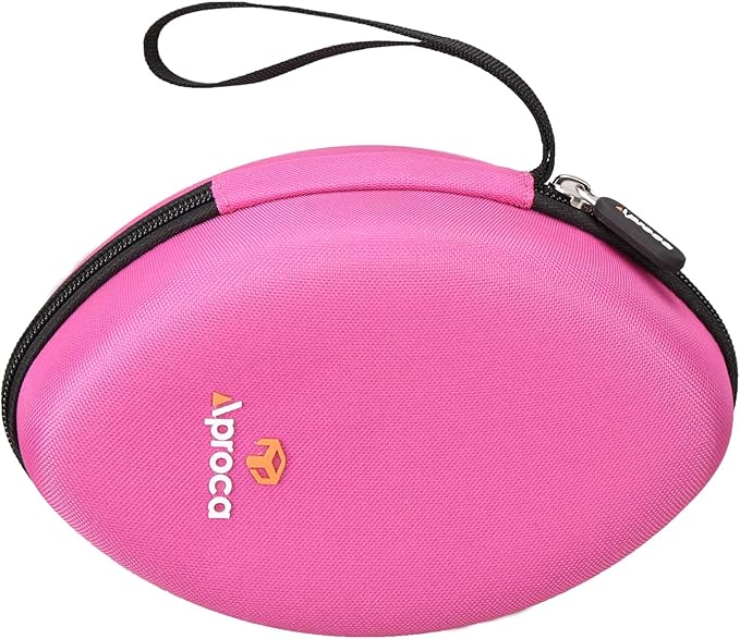 Aproca Hard Travel Storage Case for AILIHEN C8 / Tribit XFree Tune Headphones Folding Lightweight Headset (Red)