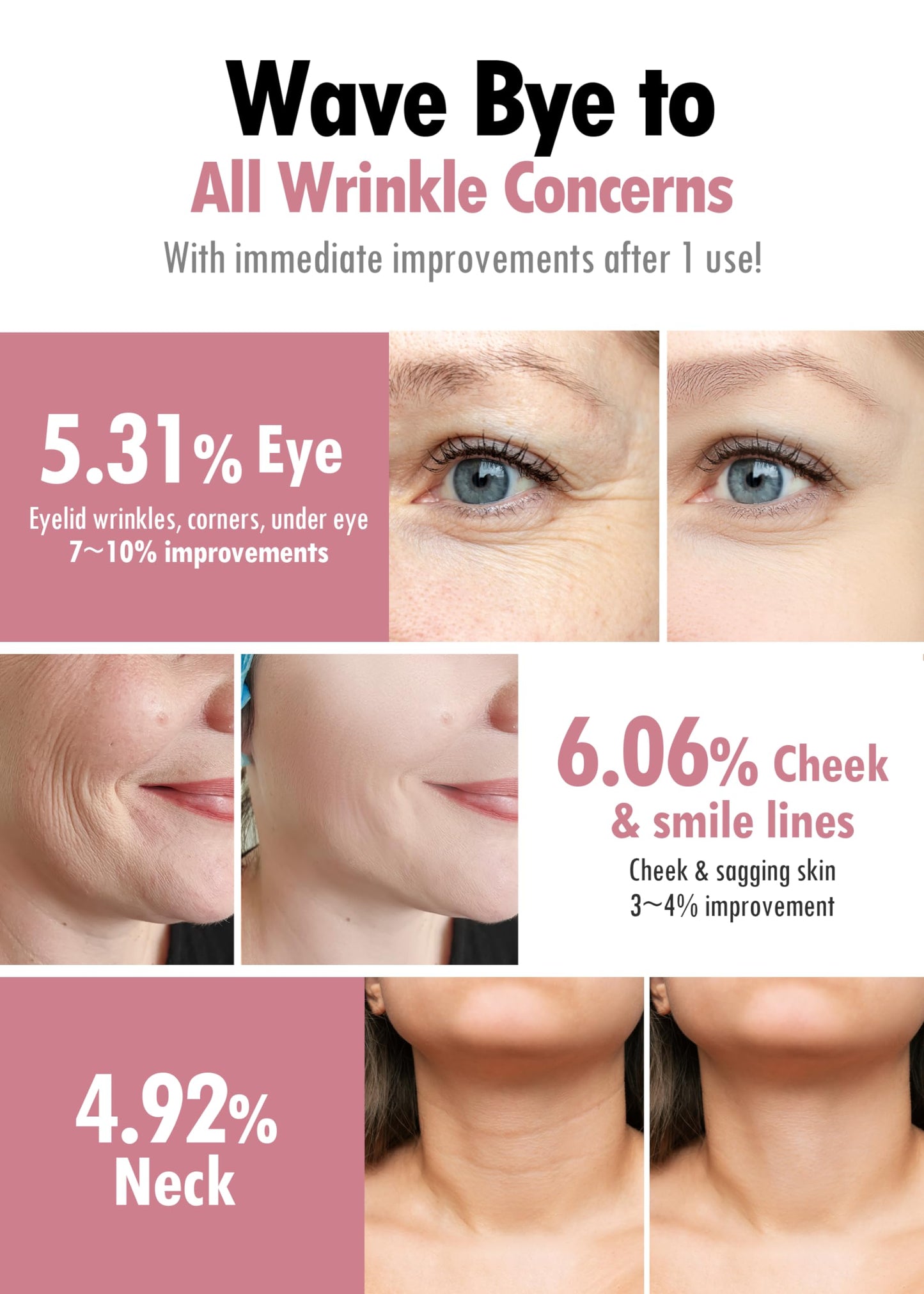 KAHI Wrinkle Bounce Multi Balm - REFILLABLE EDITION + Refill Kit | All-in-One Hydrating Lip Balm Eye Neck Cream Make Up Base & Face Mist Moisture Balm Stick Daily Face Moisturizer (0.32 oz)