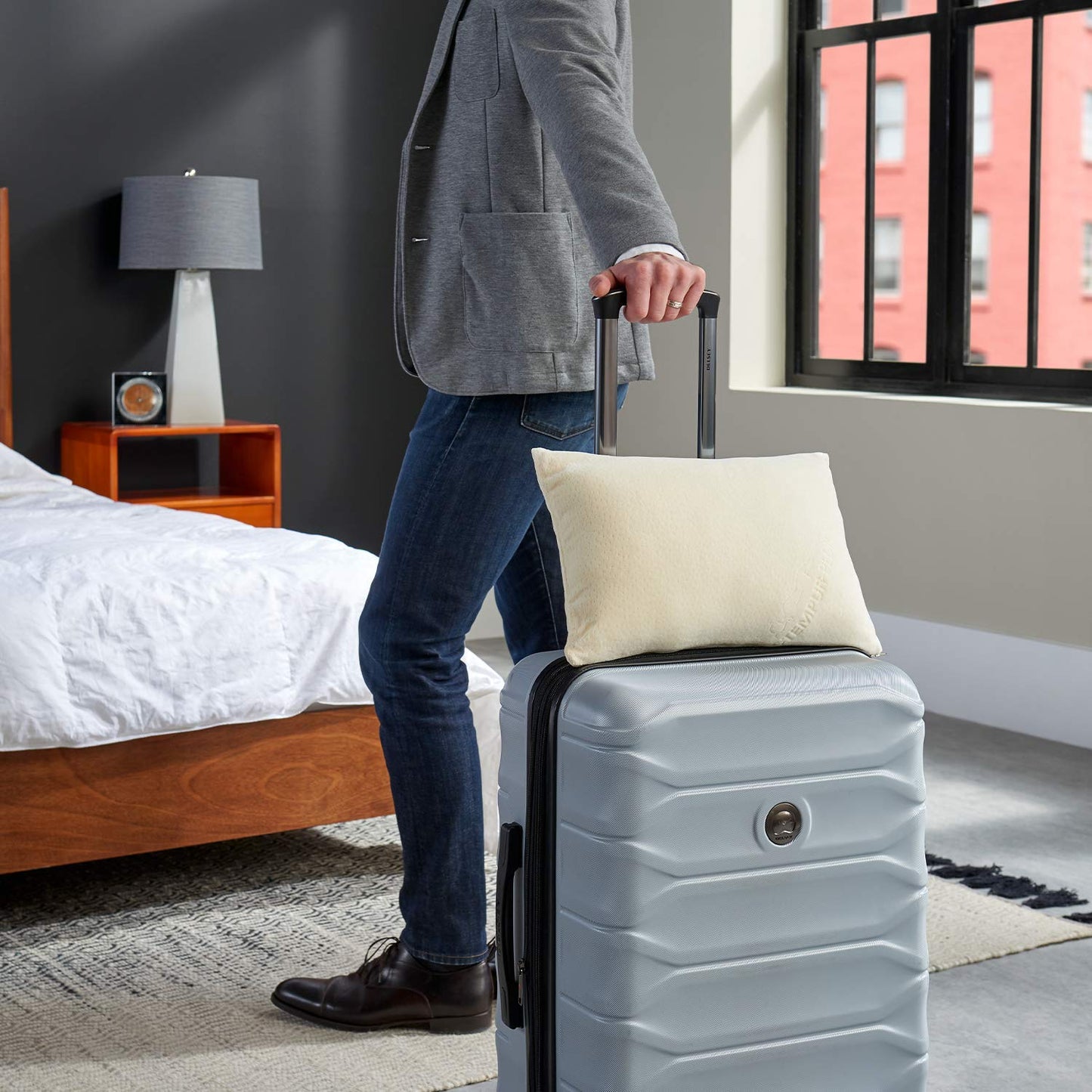 TEMPUR-Comfort Pillow, Soft Feel, Travel