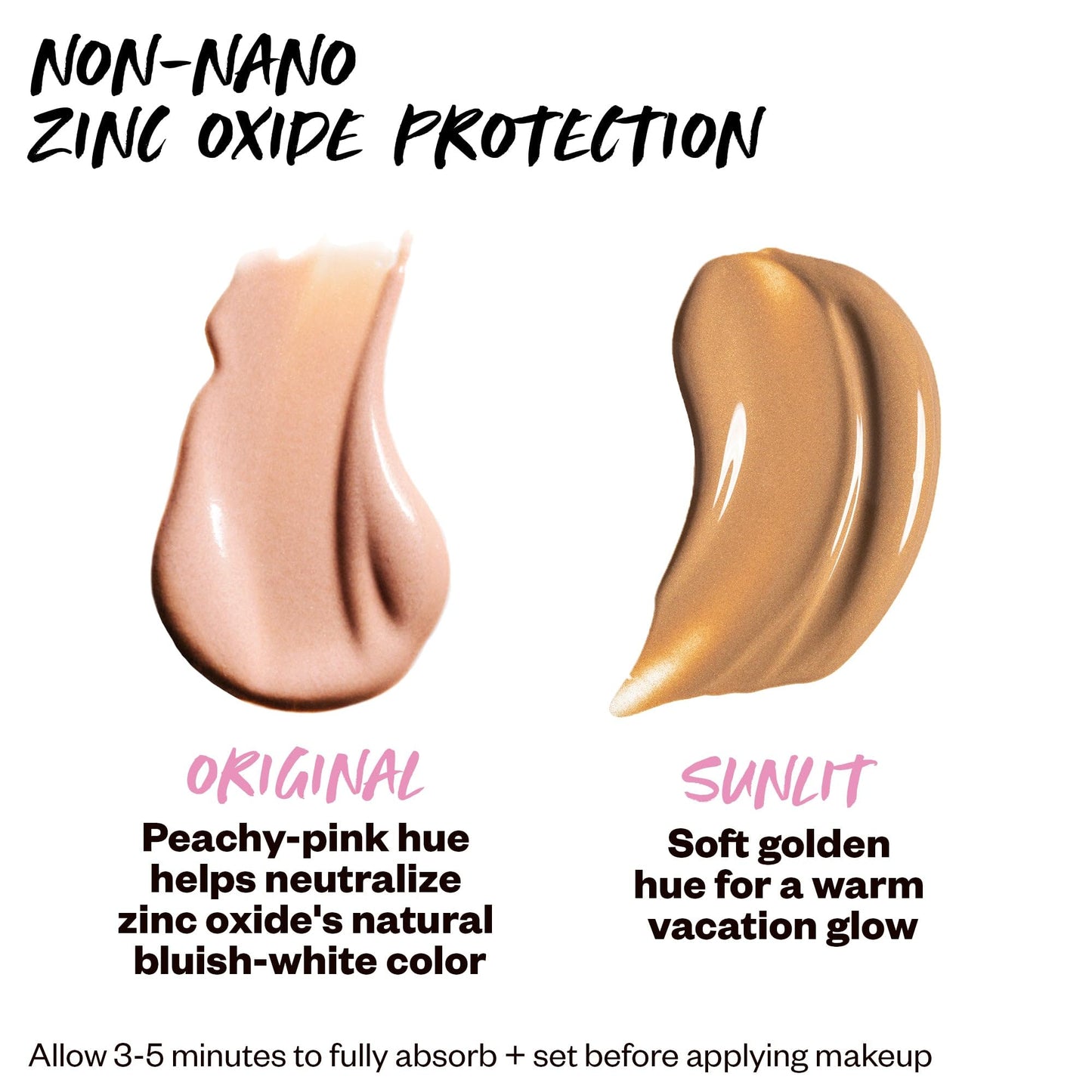 Kosas Mini DreamBeam Water Resistant Sunscreen SPF 40, Travel Size Face Sunscreen - Lightweight Makeup Base w/Hyaluronic Acid, Ceramides & Peptides - Golden Glow, Sunlit, 15ml