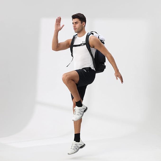 BE SMART 40L Extra Large Gym Backpack for Men, Big Gym Bag with Shoes Compartment, Waterproof Heavy Duty Duffel Bags, Men's Workout Backpacks for Outdoor Sport,Hiking,Camping,Travel