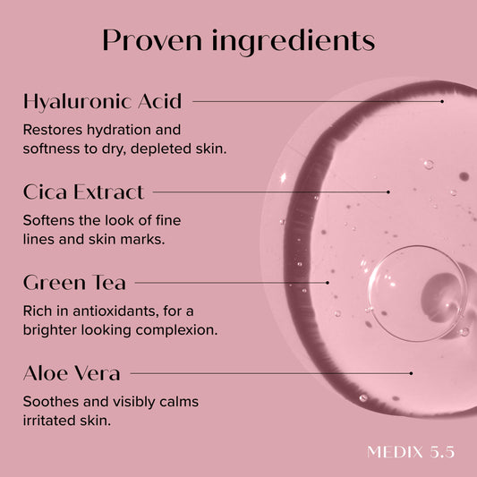 MEDIX Fragrance Free Firming Retinol Body Lotion + 3% Hyaluronic Acid Serum Booster 2pc Skin Care Set | Crepey Skin Care Treatment | Anti Aging Body Cream & Face Moisturizer For Crepe Skin & Dry Skin