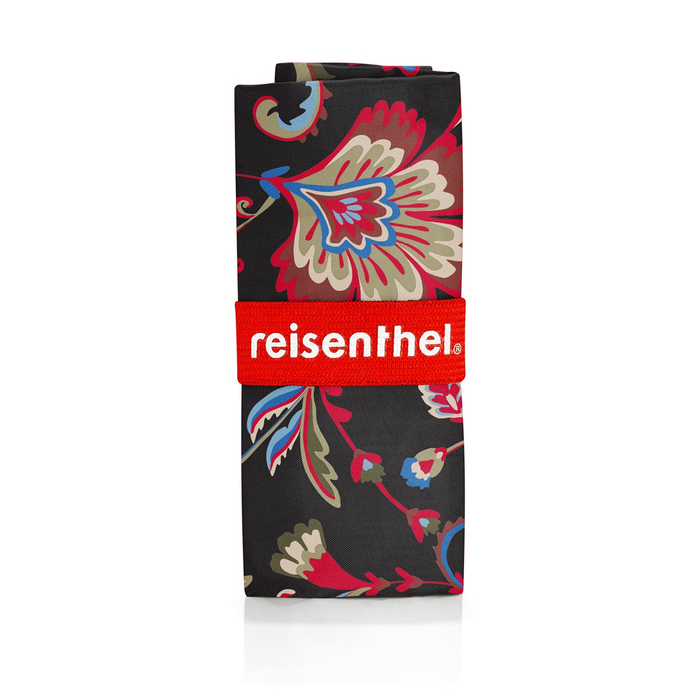 reisenthel mini maxi shopper paisley black - foldable shopping bag with attractive design - water repellent