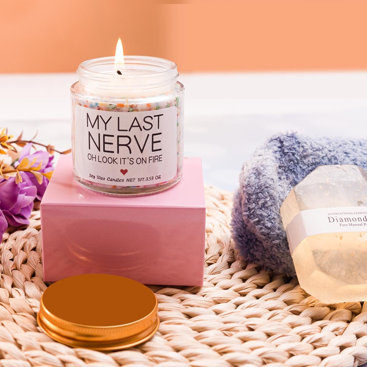 Birthday Gifts for Women-Best Relaxing Spa Gift Box Basket for Wife Mom Sister Girlfriend Daughter Best Friend Mother-Happy Birthday Gifts for Women (White)