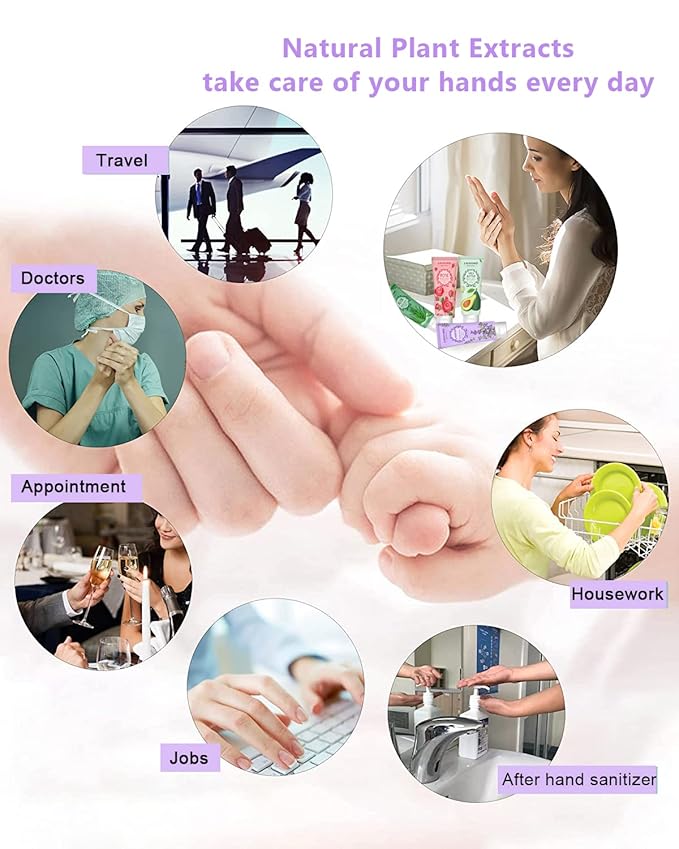 20 Pack Mini Body Lotion Gift Bulk for Dry Skin,Travel Size Small Body Cream With Shea Butter Natural Fragrance Moisturizing Body Lotion for Women Men,Stocking Stuffers Christmas Thank You Gift