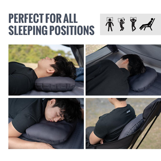 OneTigris Airdream Camping Pillow Ultralight Inflatable Compact for Travel Backpacking Hiking