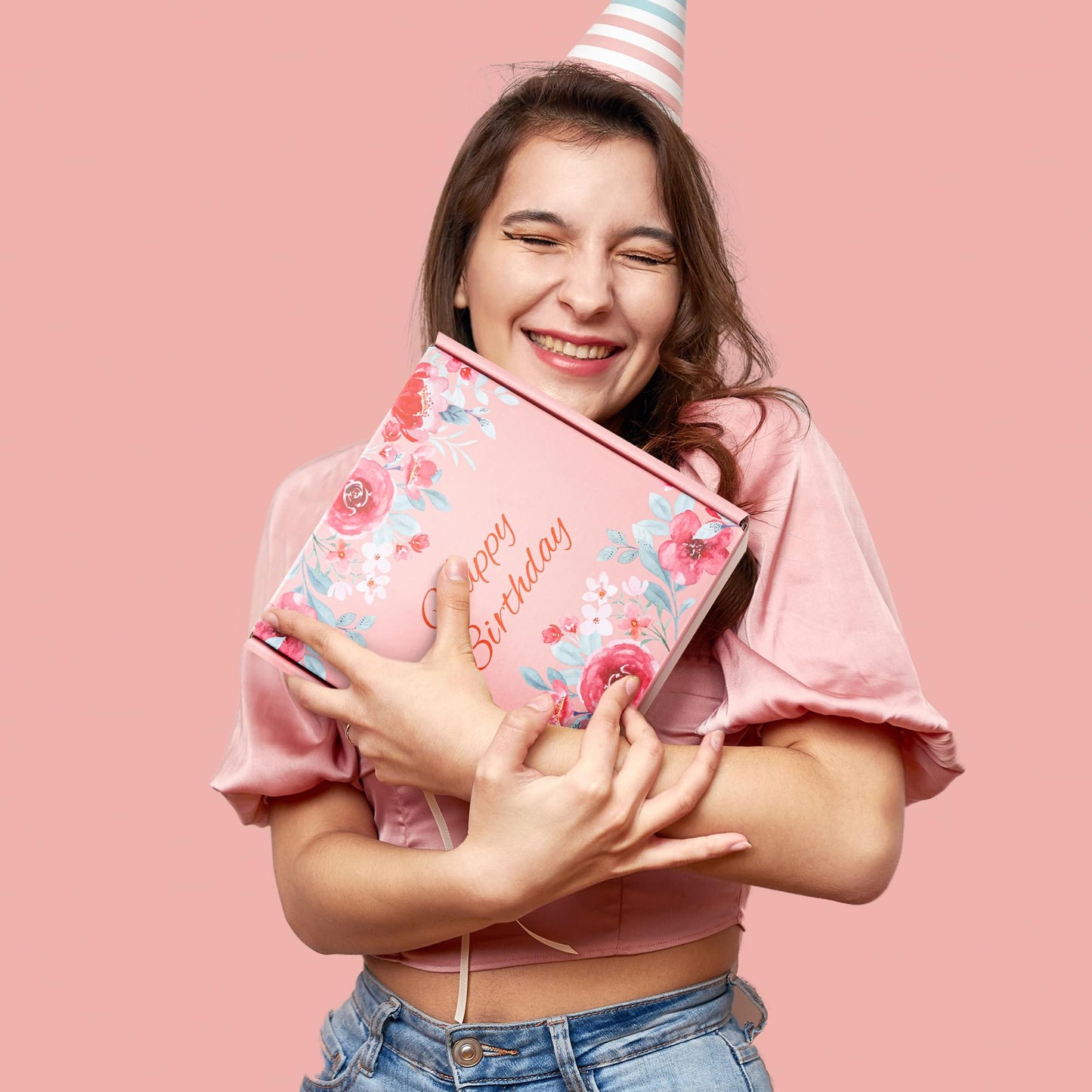 Birthday Gifts Baskets Box Women, Unique Happy Birthday Gifts Basket for Mom Her Best Friend Sister Wife Girlfriend Coworker,Luxury Self Care Ideas Box Relaxing Spa Gifts Set with Tumbler