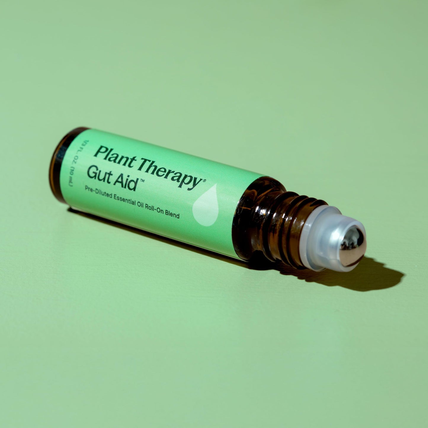Plant Therapy Gut Aid Essential Oil Blend Roll-On 10 mL (1/3 oz) 100% Pure, Pre-Diluted Roll-On, Natural Aromatherapy