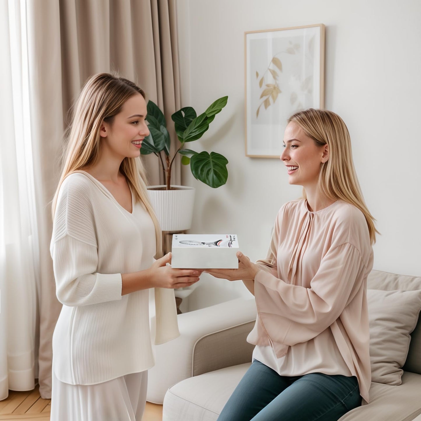 Cocobeen Face Neck Tool for Skin Care, Electric Neck Face Lifting Device for Wrinkle Removal (White)