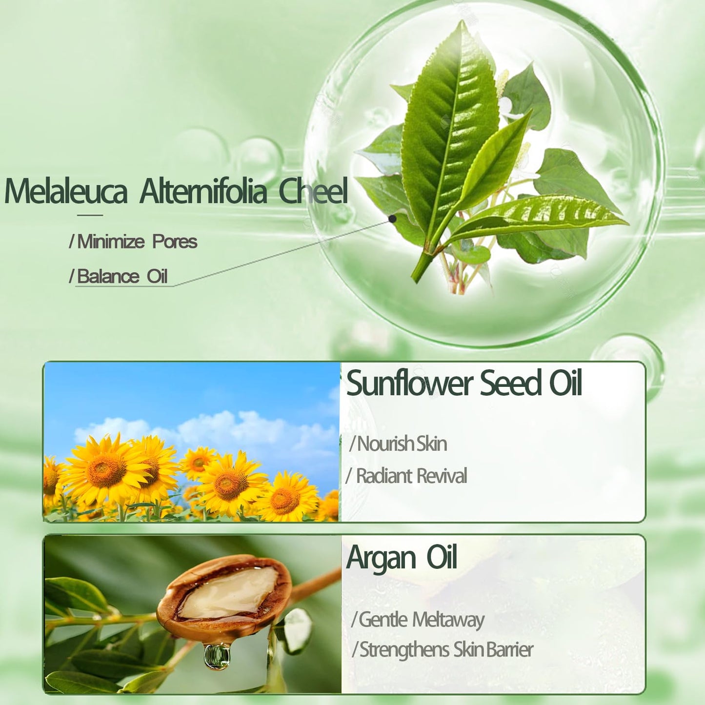 Okerker 20pc Deep Cleansing Blam for Face, Mini Makeup Remover Blam, Gentle Facial Makeup Remover, Moisturizing Pore Face Cleanser, Individually Packaged Travel Essential Makaup