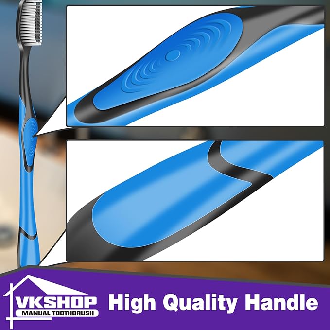 100 Bulk Charcoal Toothbrushes, Individually Wrapped Travel Toothbrush Set for Adults Kids, Disposable Manual Toothbrushes Set (4 Colors)