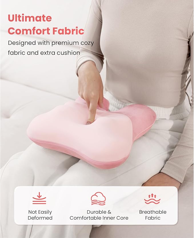 BOB AND BRAD Back Massager with Heat FSA Eligible, EZBack Corded Neck Massager for Pain Relief Deep Tissue, Shiatsu Back Shoulder and Neck Massage Pillow, Full Body Use, Ideal Gifts for Women Mom Wife