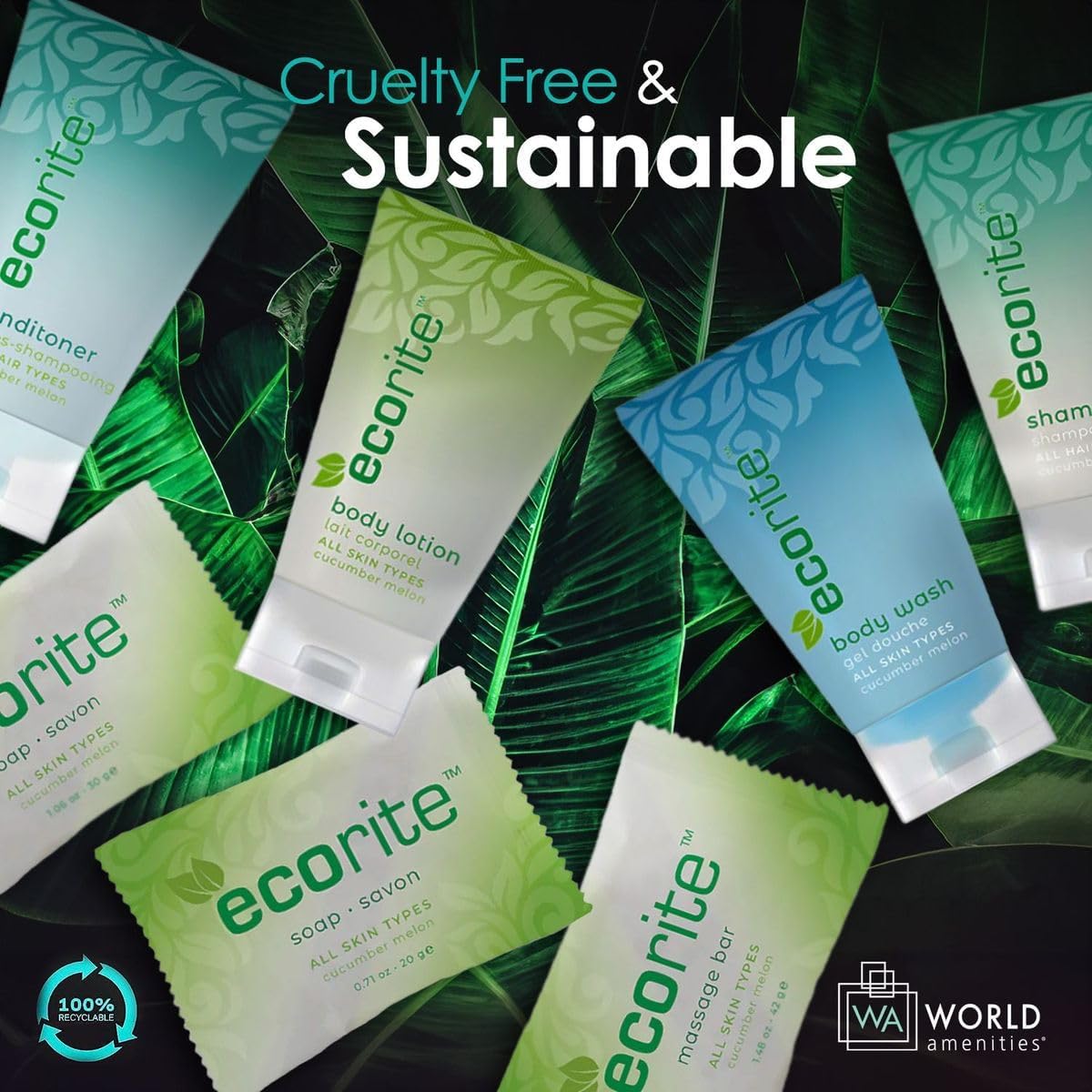 World Amenities Ecorite Sample Kit